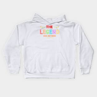 Happy retirement Kids Hoodie